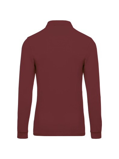 Polo piqué de homem de manga comprida - K256 Polo piqué de homem de manga comprida - K256