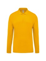 Polo piqu de manga comprida - K256C