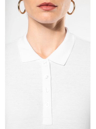 Polo piqu� de manga comprida - K257C