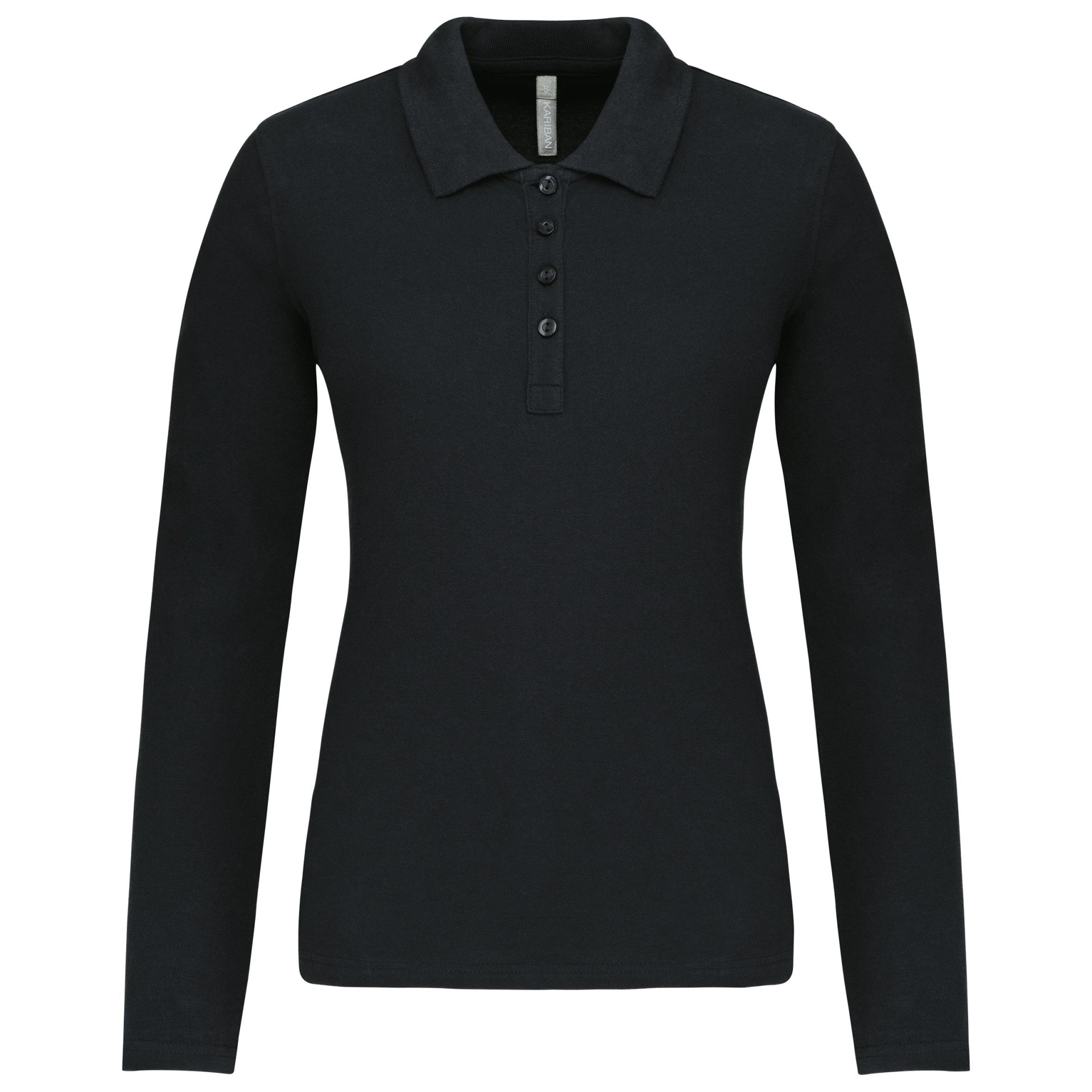 Polo piqué de manga comprida - K257C