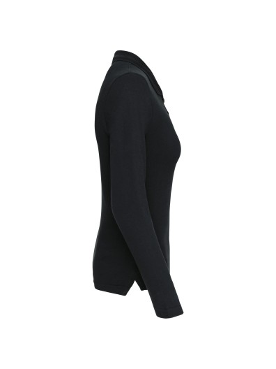 Polo piqu� de manga comprida - K257C