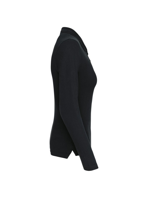 Polo piqu� de manga comprida - K257C