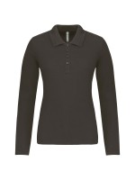 Polo piqu de manga comprida - K257C