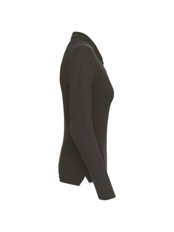 Polo piqu� de manga comprida - K257C