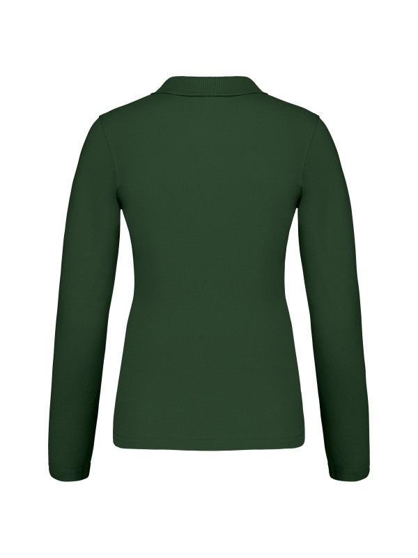 Polo piqu� de manga comprida - K257C