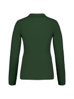 Polo piqu de manga comprida - K257C