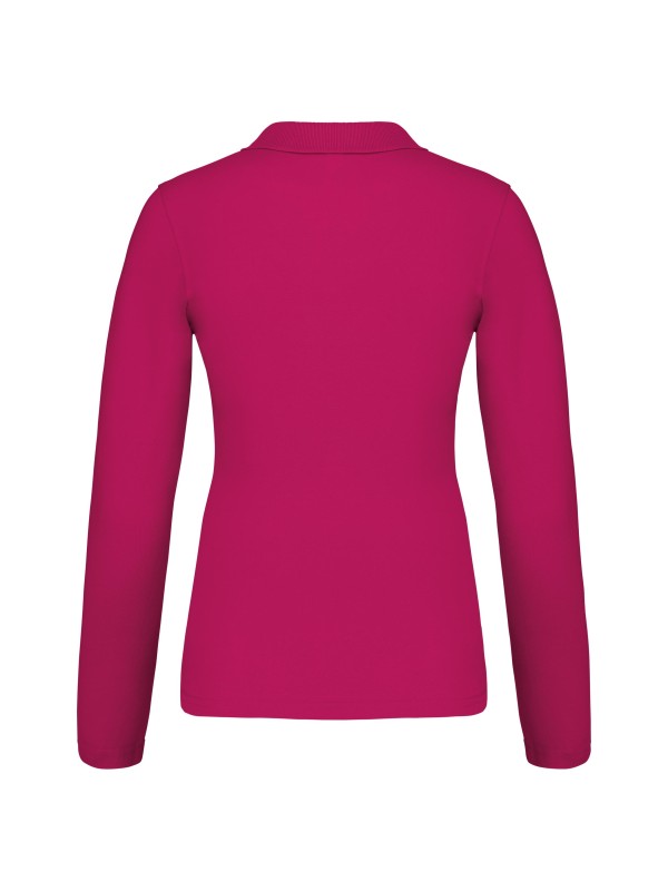 Polo piqu� de manga comprida - K257C