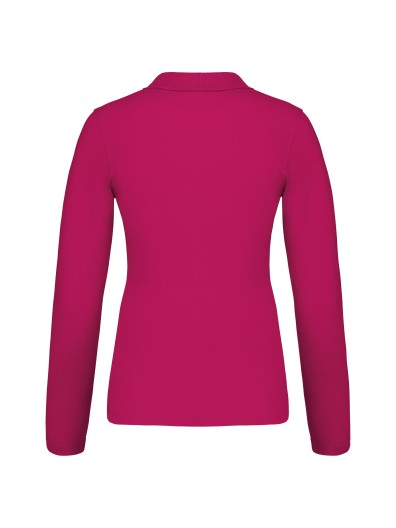 Polo piqu� de manga comprida - K257C