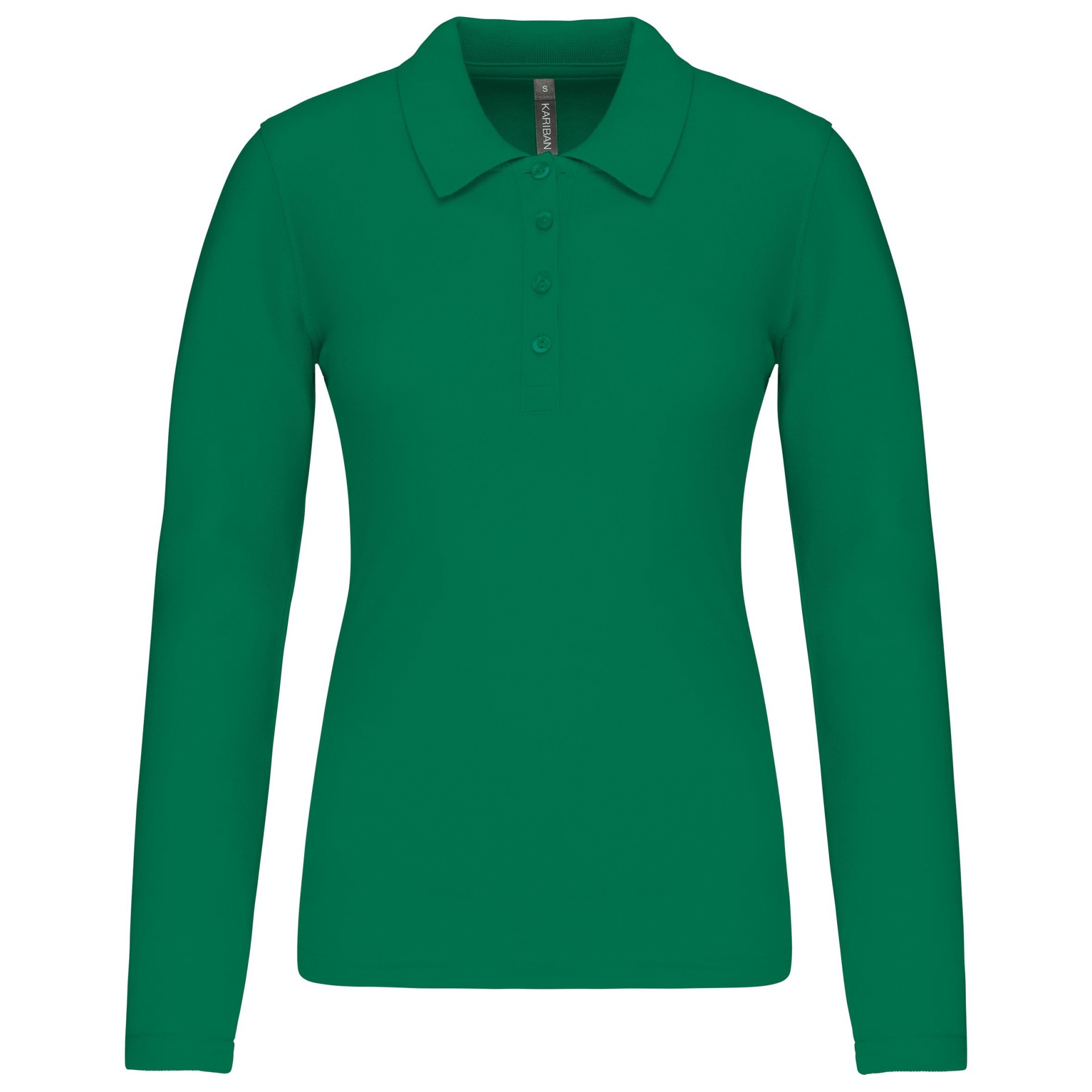 Polo piqué de manga comprida - K257C