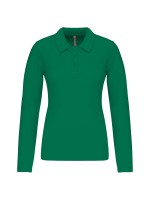 Polo piqu de manga comprida - K257C