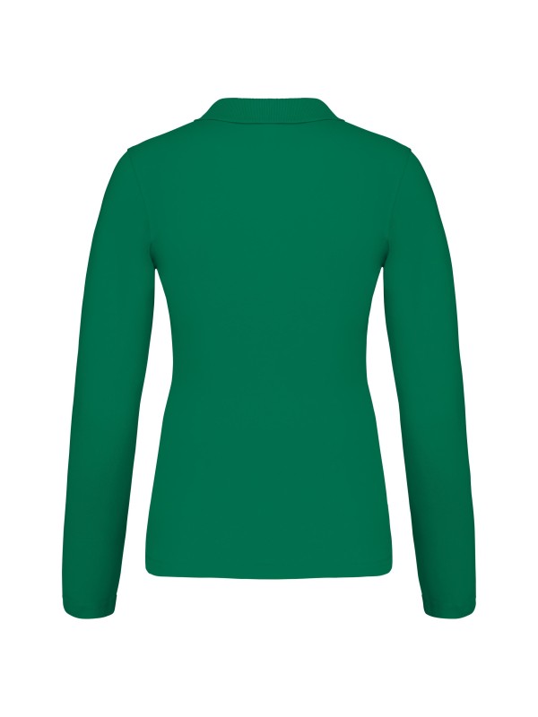 Polo piqu� de manga comprida - K257C