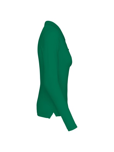 Polo piqu� de manga comprida - K257C