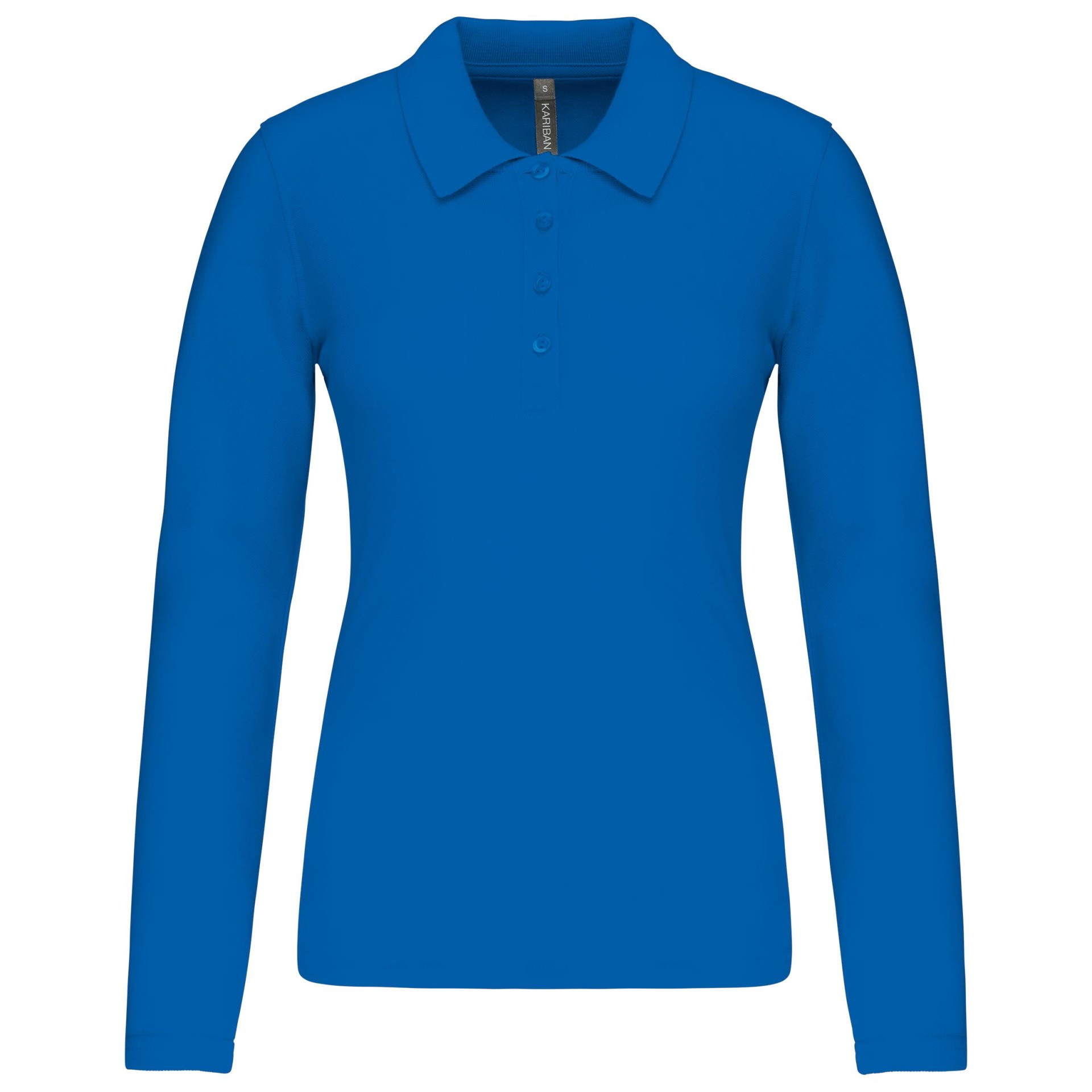 Polo piqué de manga comprida - K257C