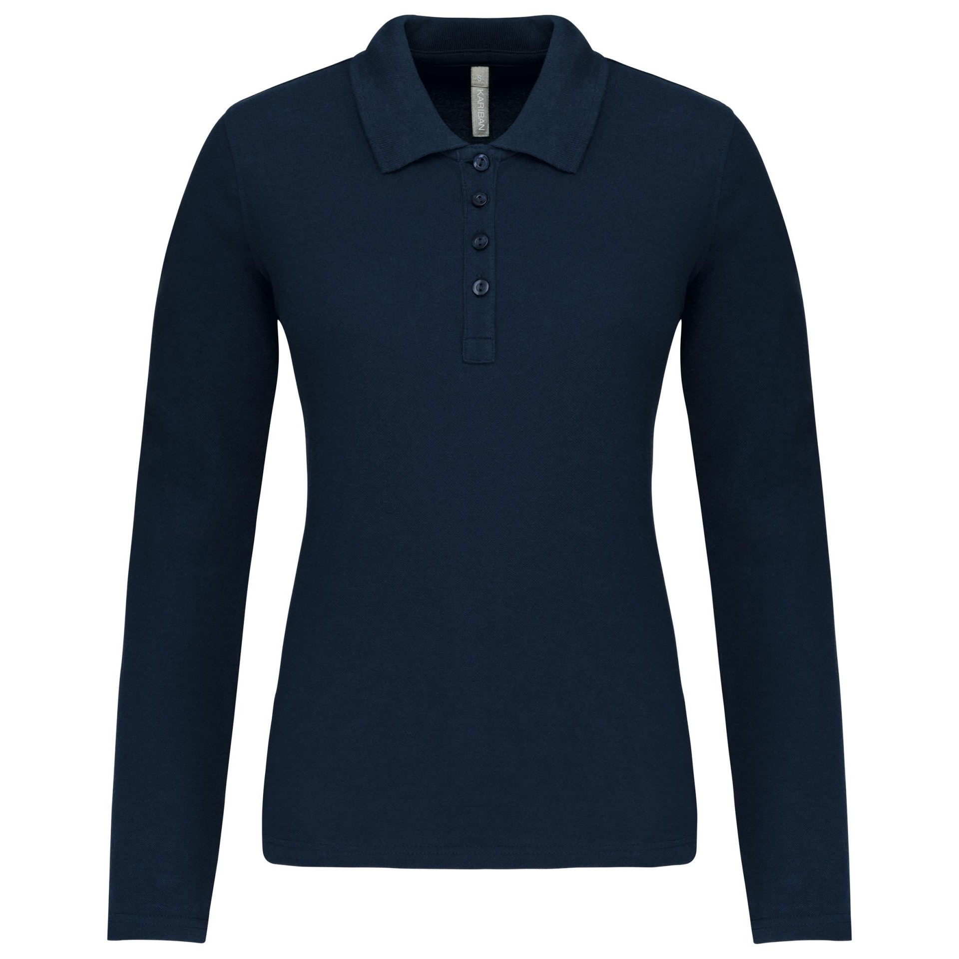 Polo piqué de manga comprida - K257C