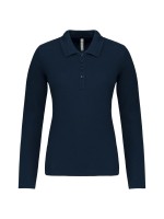 Polo piqu de manga comprida - K257C