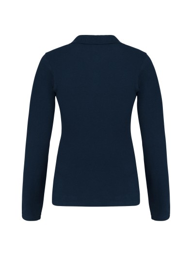 Polo piqué de manga comprida - K257C Polo piqué de manga comprida - K257C