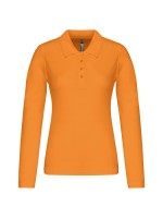Polo piqu de manga comprida - K257C