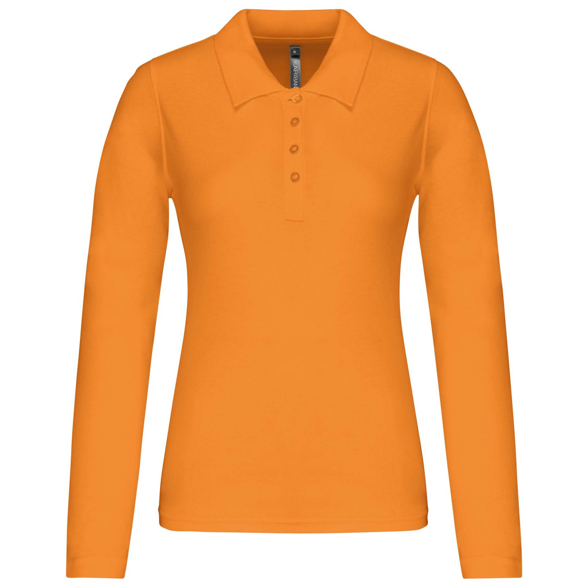 Polo piqué de manga comprida - K257C