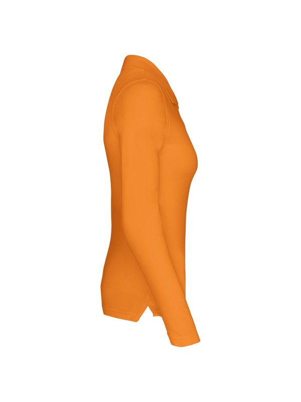 Polo piqu� de manga comprida - K257C