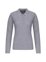 Polo piqu de manga comprida - K257C