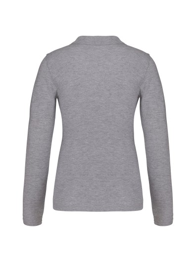 Polo piqu� de manga comprida - K257C