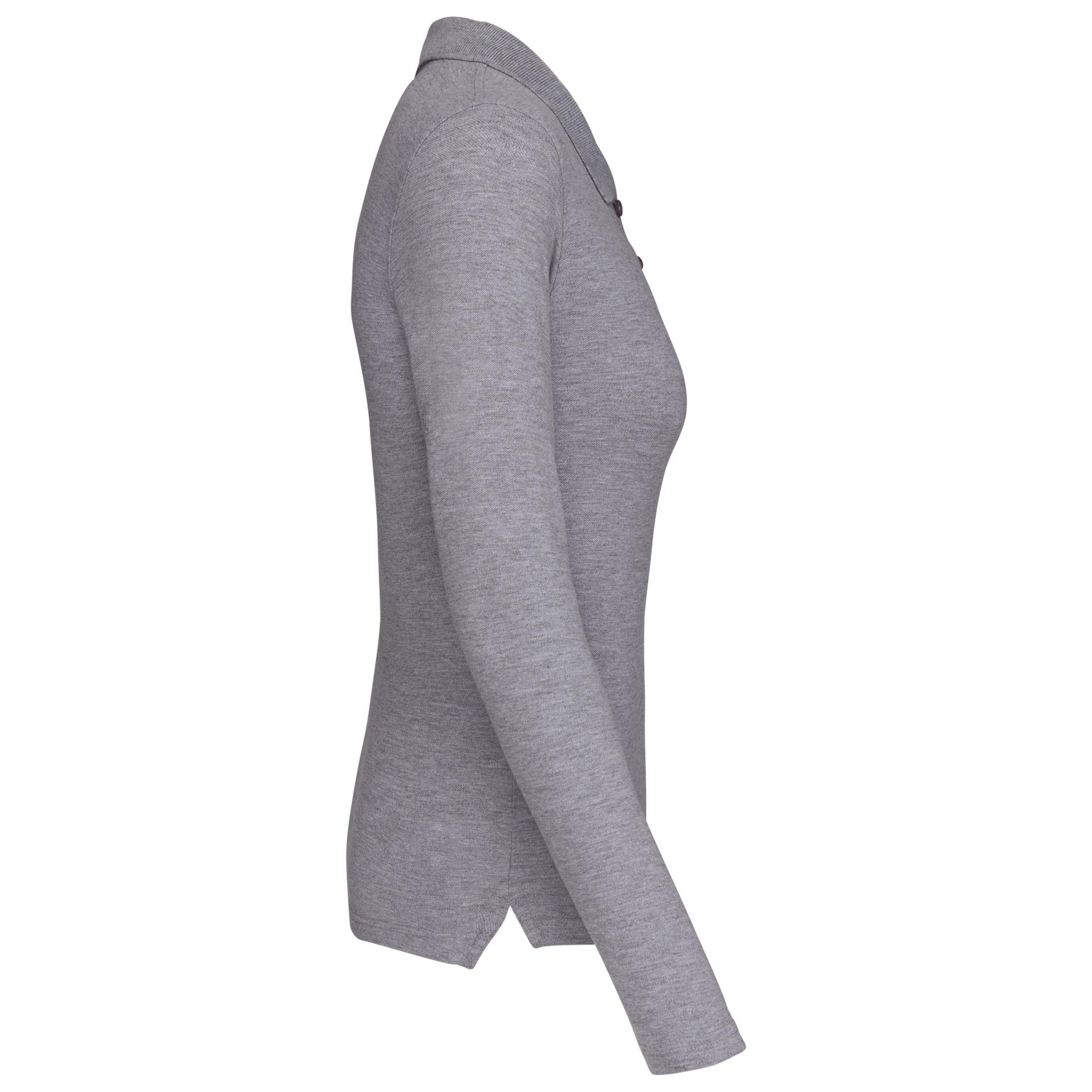 Polo piqué de manga comprida - K257C