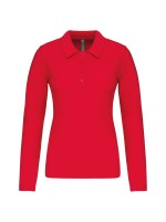 Polo piqu de manga comprida - K257C