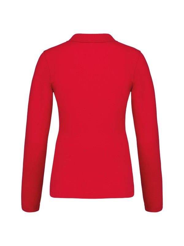 Polo piqu� de manga comprida - K257C