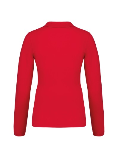 Polo piqu� de manga comprida - K257C