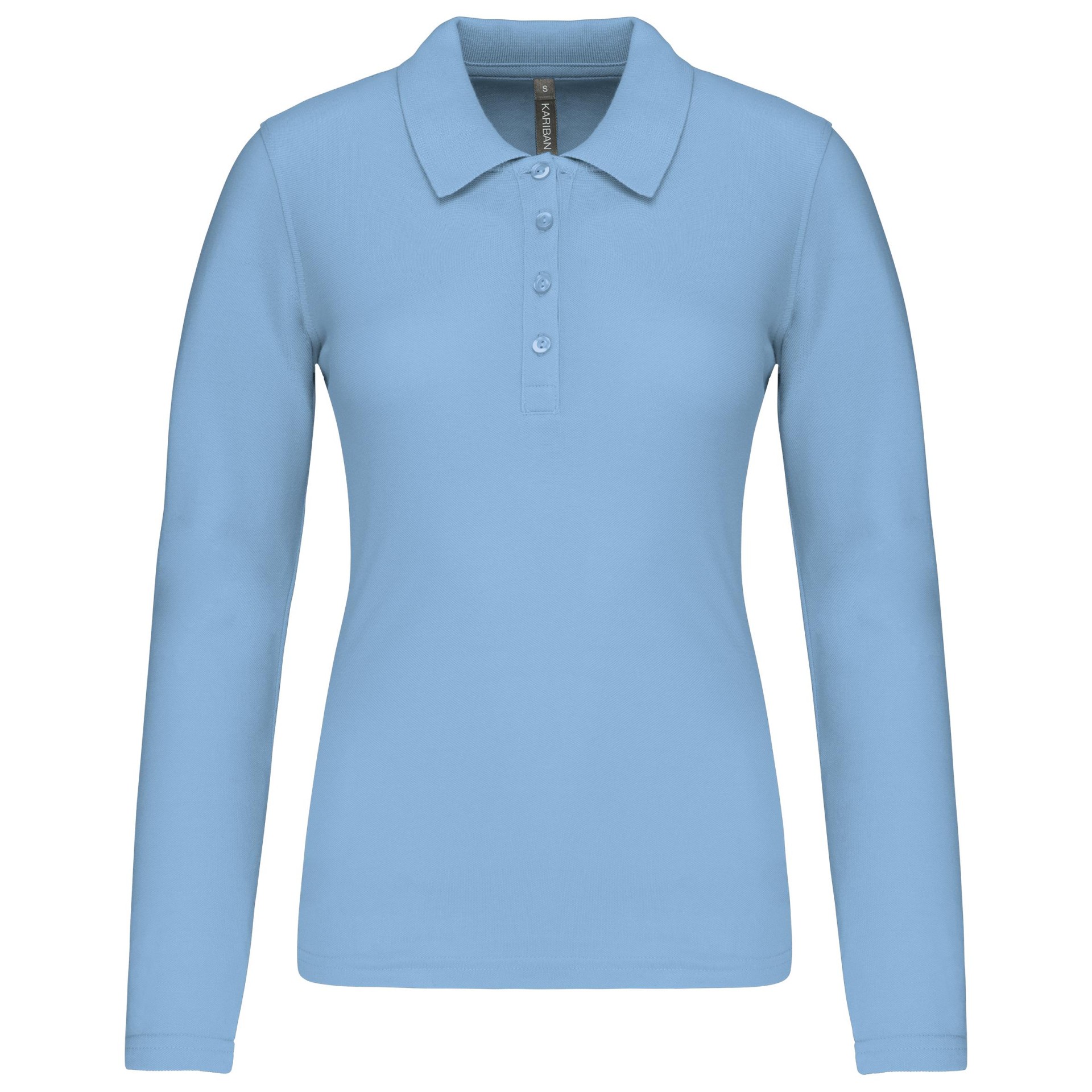 Polo piqué de manga comprida - K257C