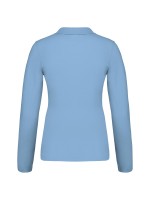Polo piqu de manga comprida - K257C