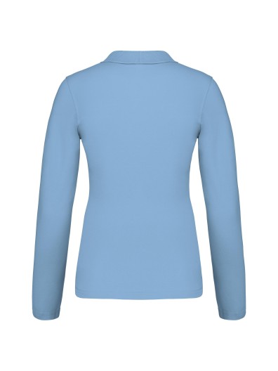 Polo piqué de manga comprida - K257C Polo piqué de manga comprida - K257C