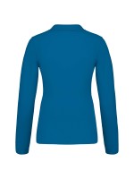 Polo piqu de manga comprida - K257C