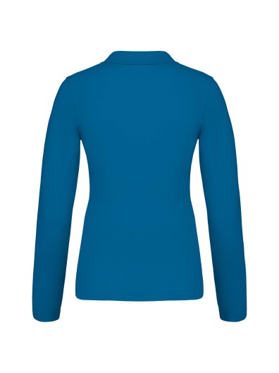 Polo piqu� de manga comprida - K257C