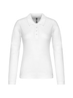Polo piqu de manga comprida - K257