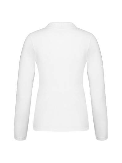 Polo piqu� de manga comprida - K257