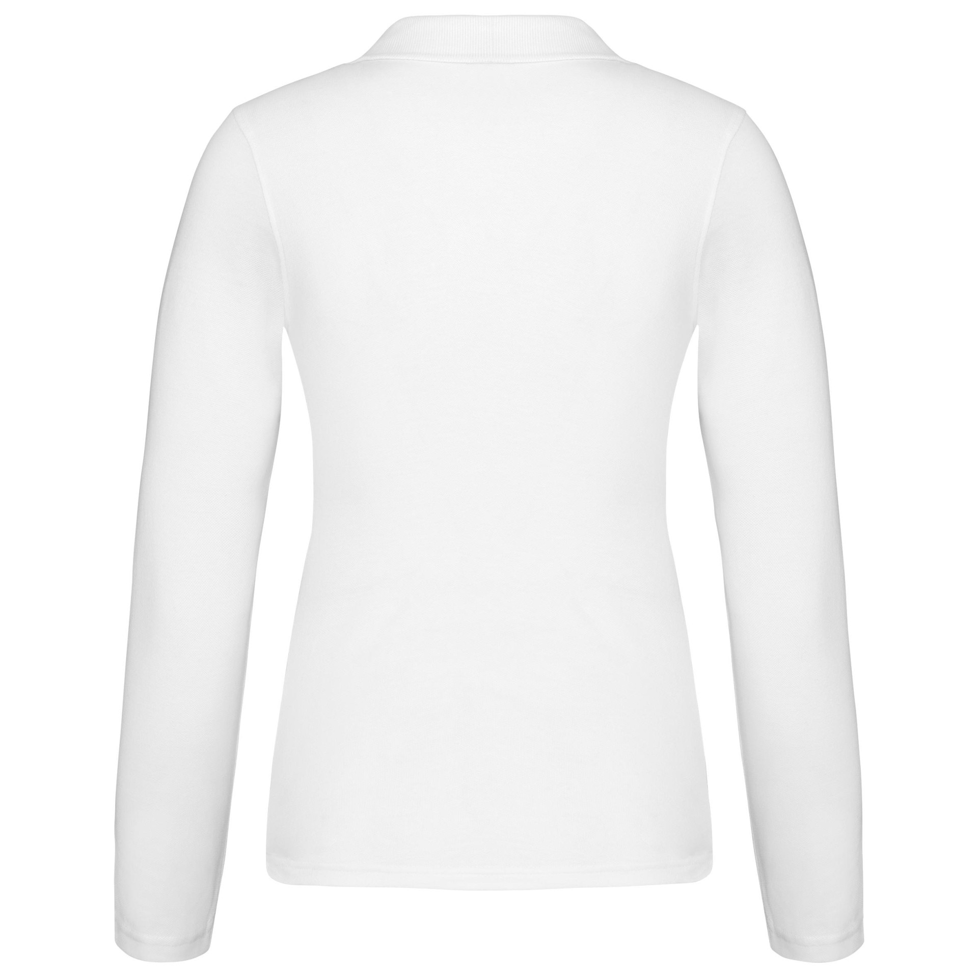 Polo piqué de manga comprida - K257