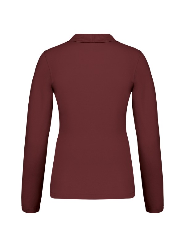 Polo piqué de manga comprida - K257C