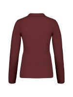 Polo piqu de manga comprida - K257C