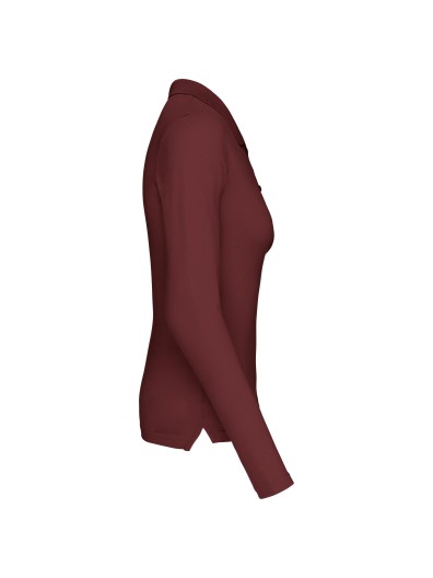 Polo piqu� de manga comprida - K257C