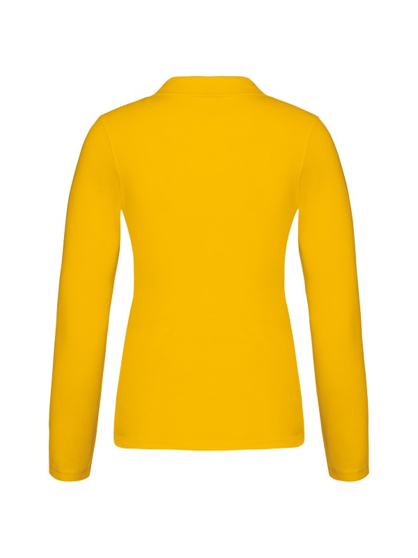 Polo piqu� de manga comprida - K257C