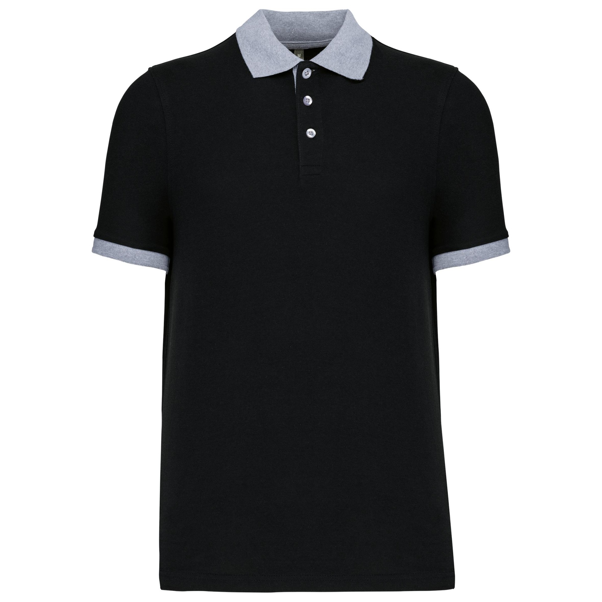 Polo de homem piqué bicolor - K258