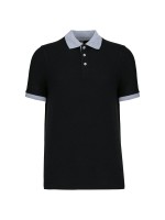 Polo de homem piqué bicolor - K258