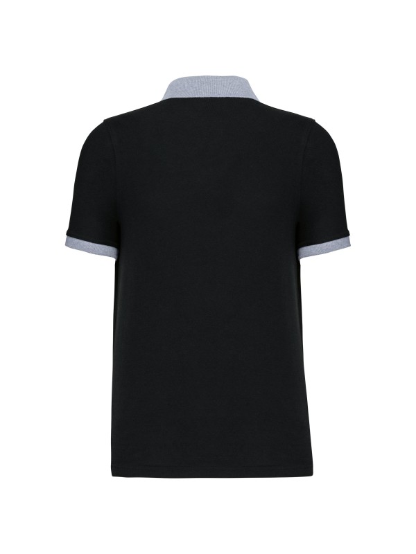 Polo de homem piqué bicolor - K258