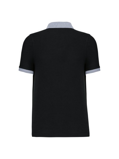 Polo de homem piqué bicolor - K258 Polo de homem piqué bicolor - K258