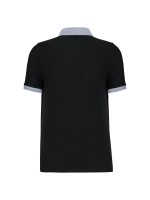 Polo de homem piqué bicolor - K258