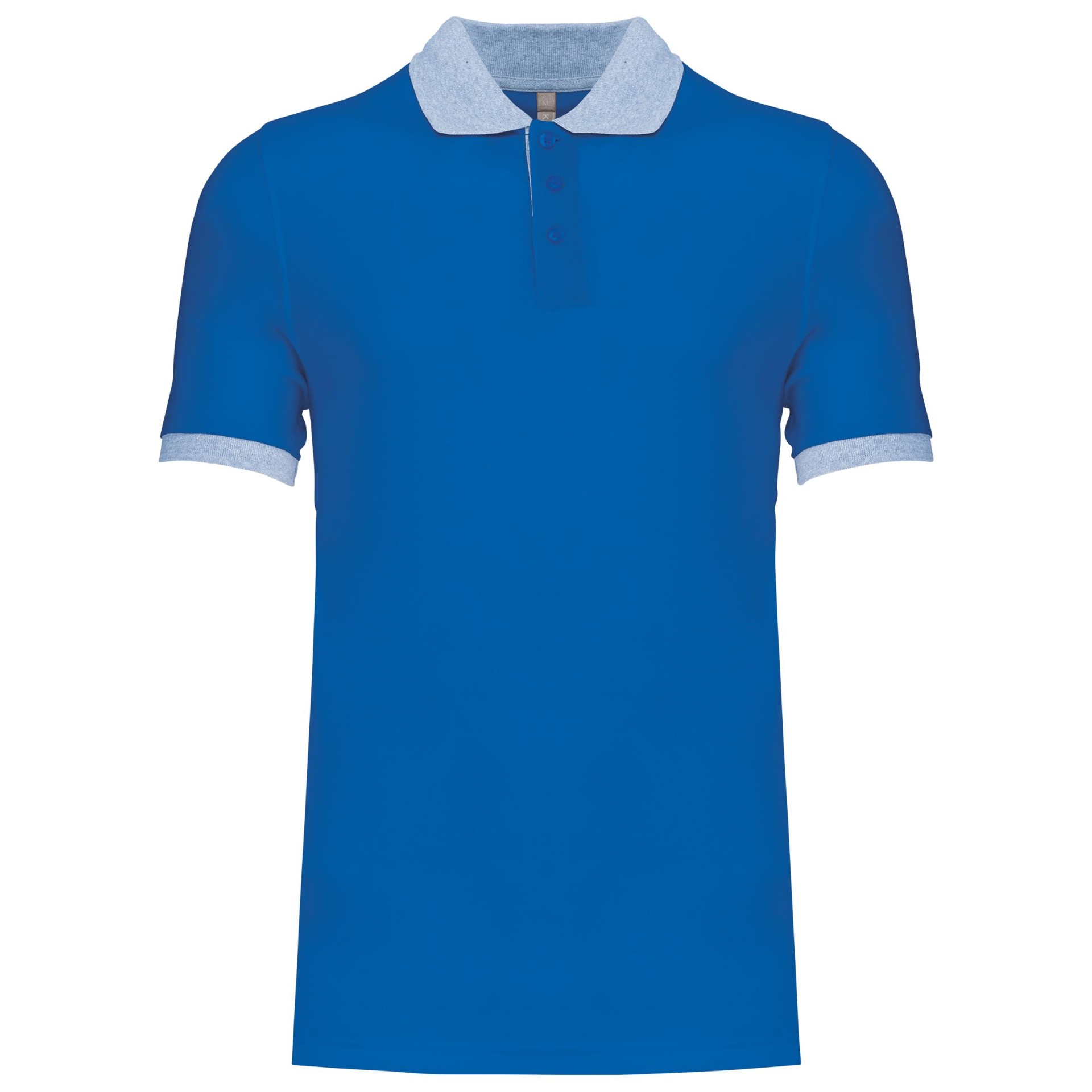 Polo de homem piqué bicolor - K258