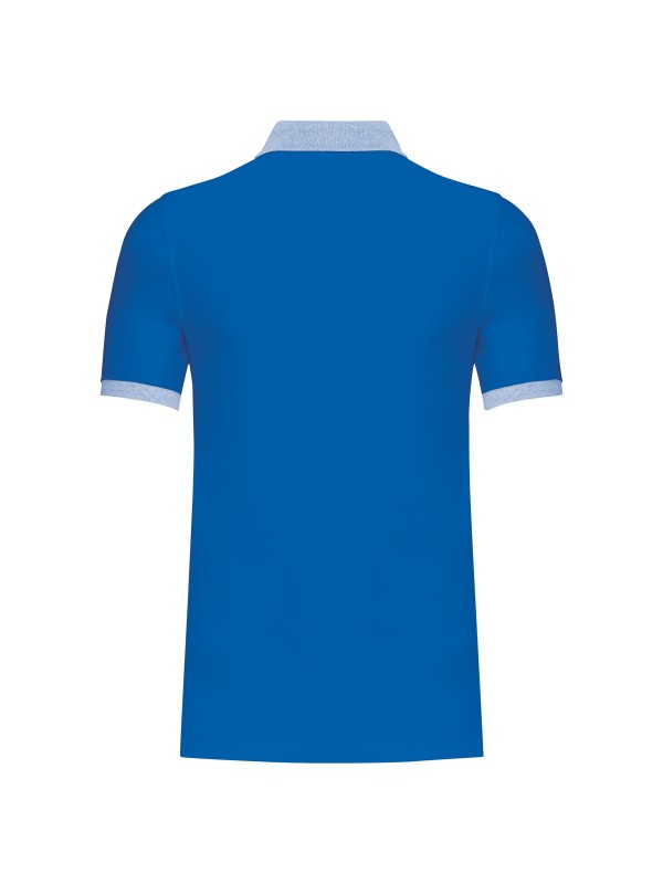 Polo de homem piqué bicolor - K258