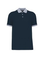 Polo de homem piqu� bicolor - K258