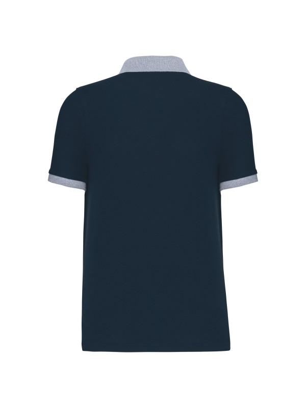 Polo de homem piqu� bicolor - K258
